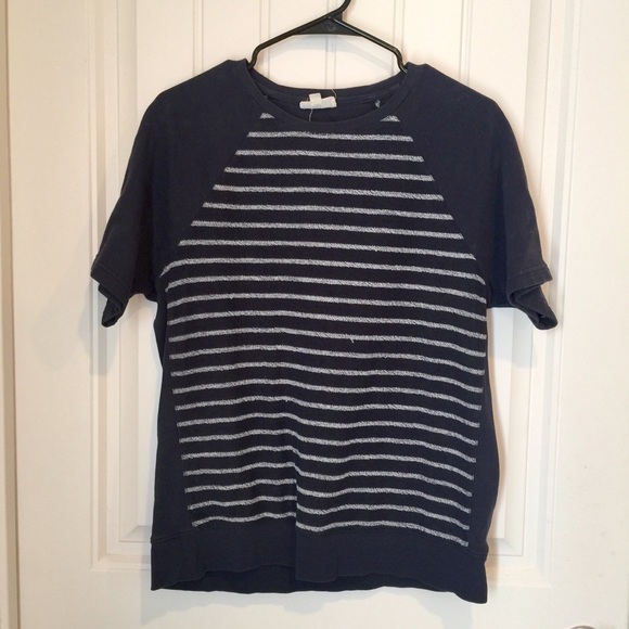 AG Adriano Goldschmied Navy sweater shirt S - Picture 3 of 6